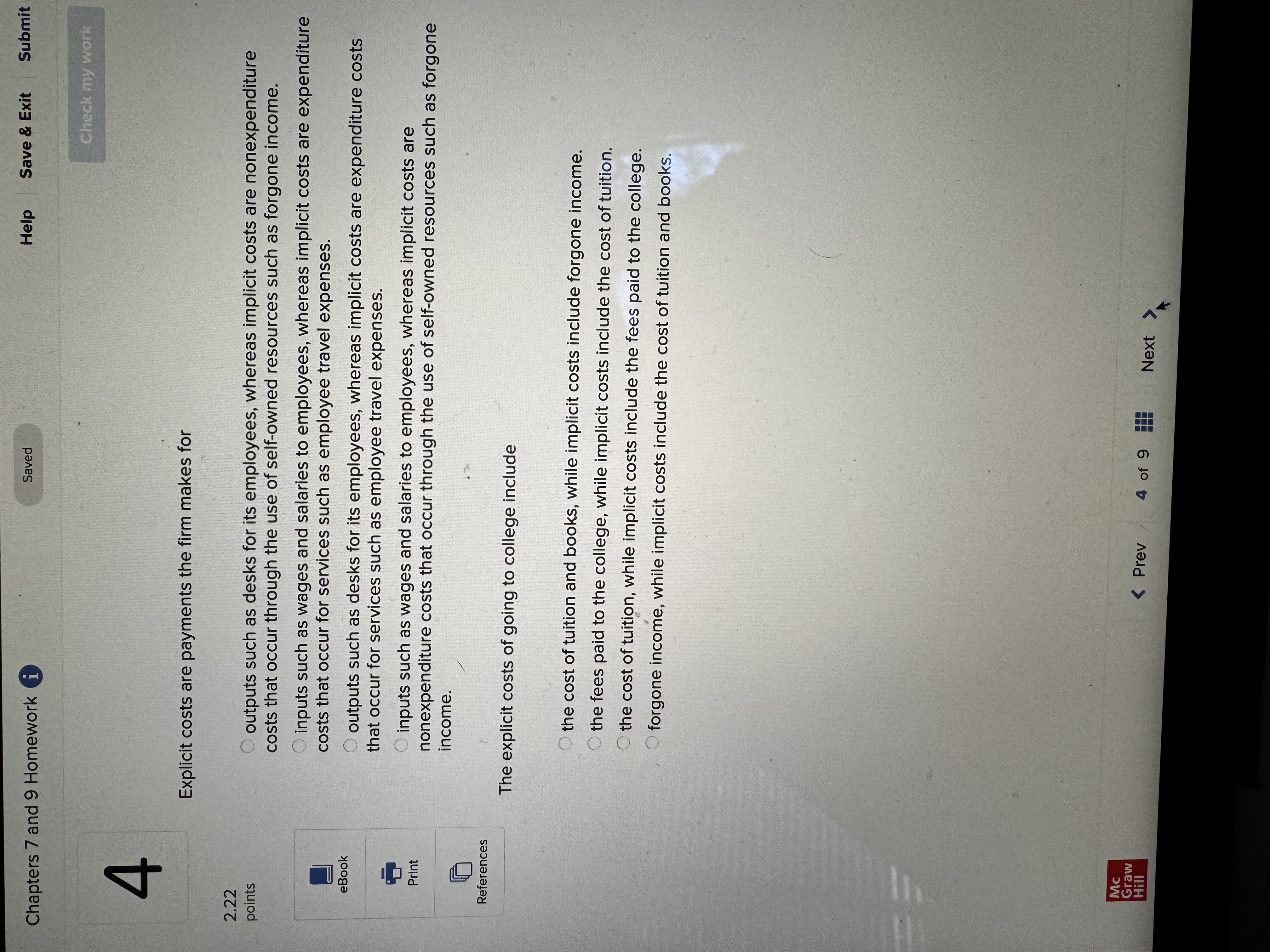 Marginal points Consumed Utility Utility 0 0 1 10 10 2 8