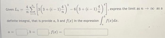  3 Given In= 3 3+ (i - 1) - 6 3+