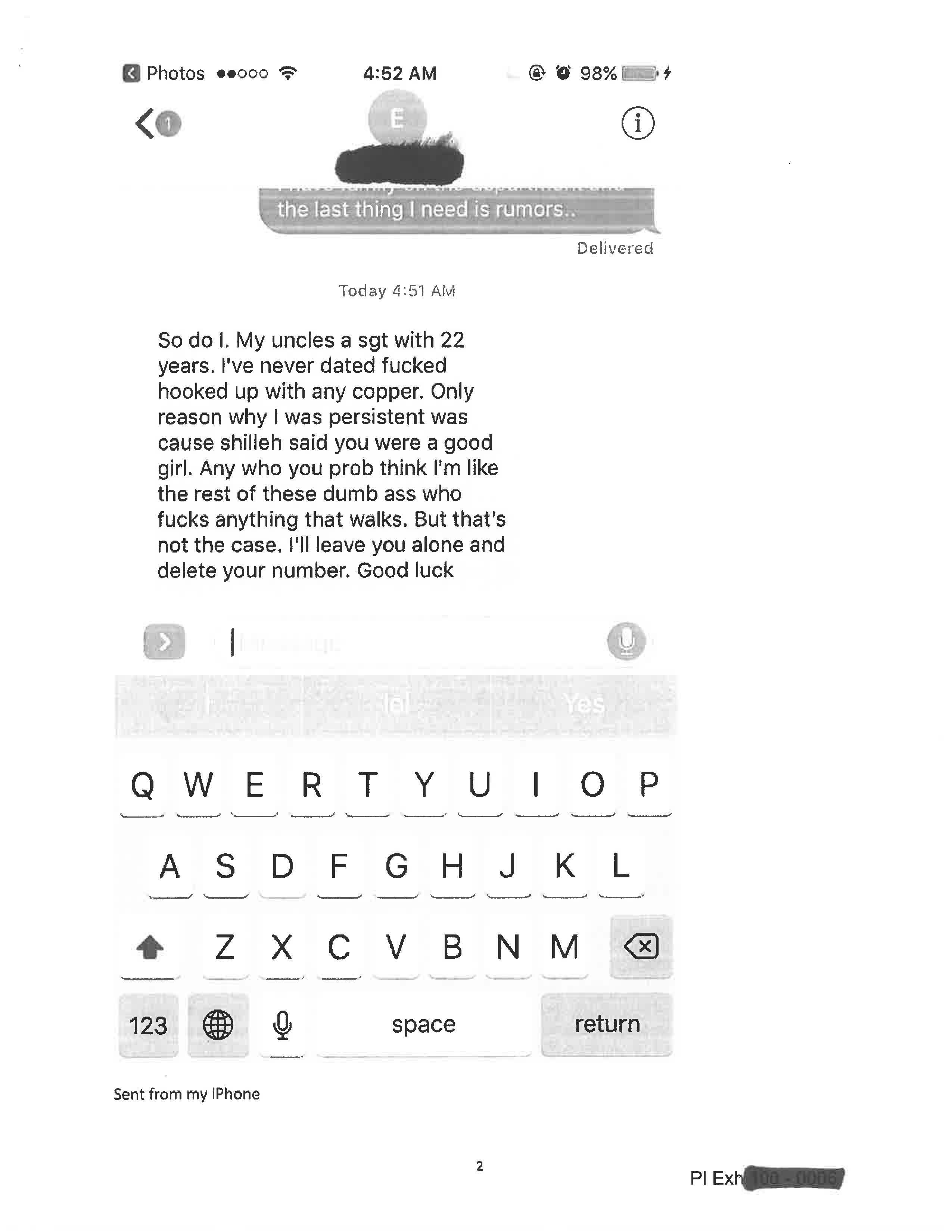 dates. At first I was nice to him although I never said