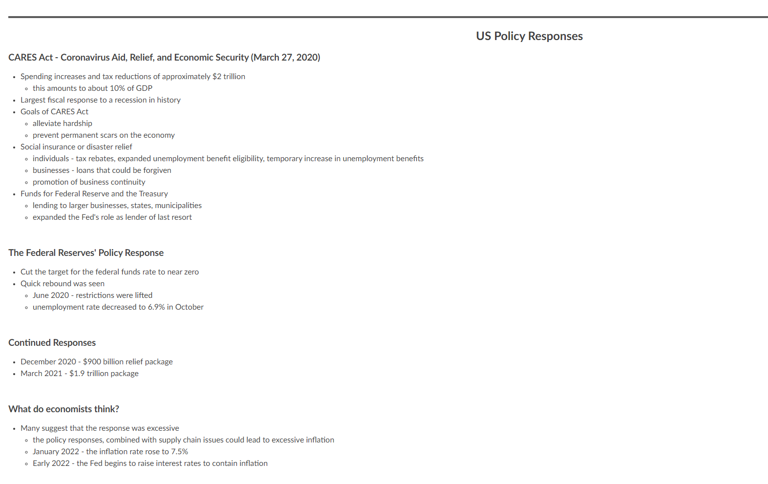 Main cause: the housing market From 2002 - 2006 low interest rates