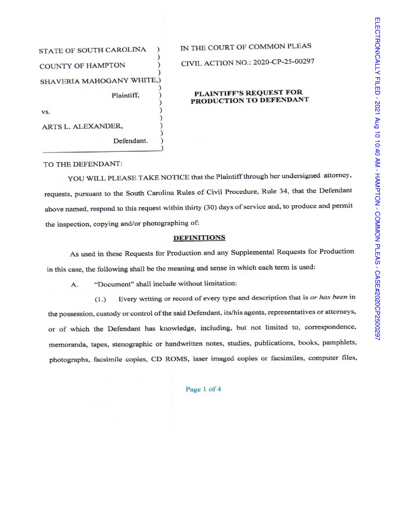 support your case and flesh out the important legal issues. For instance,