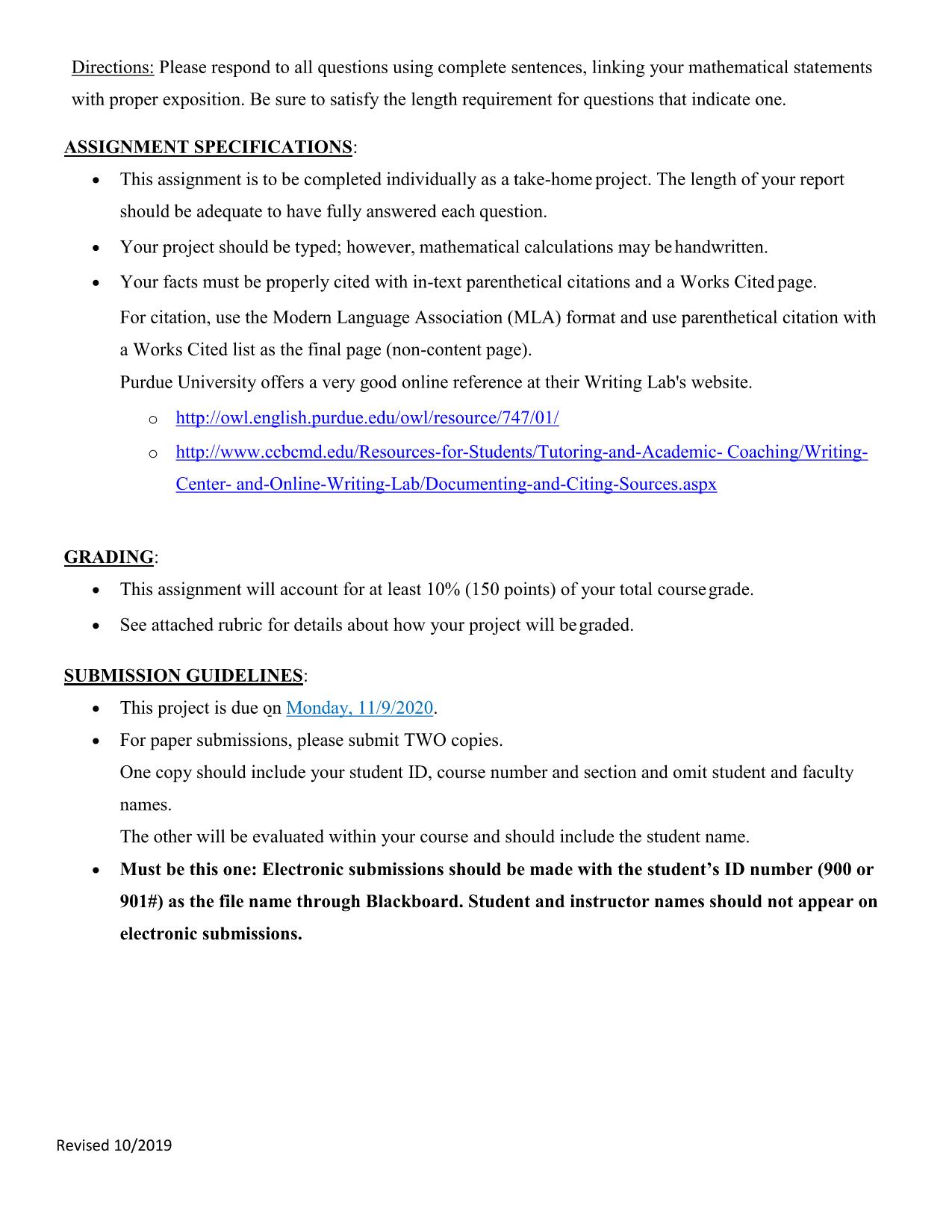 125, Fall 2020 Statistics & the Olympic Games Finite Mathematics & Modeling