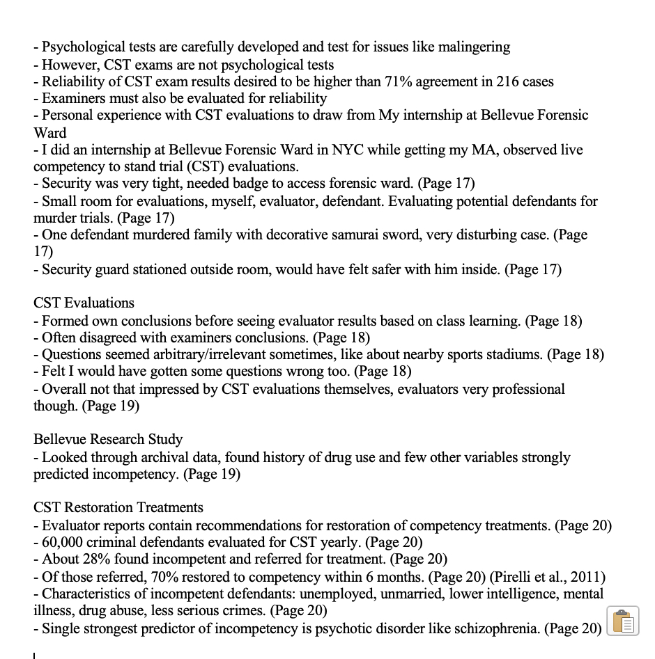 can stand trial - Being found incompetent is not equivalent to an