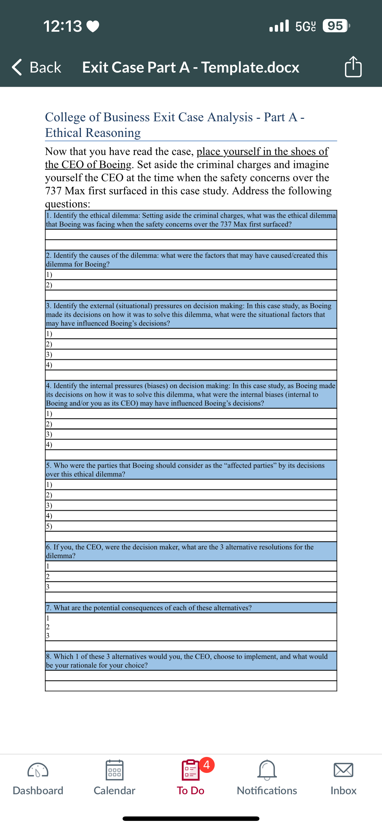 A - Ethical Reasoning:DOJ and Boeing Settle 737 Max Fraud and Safety