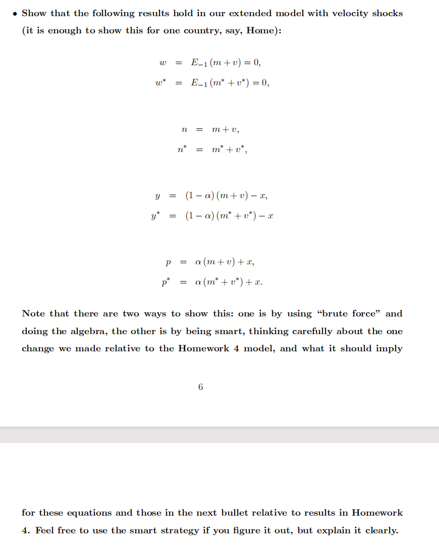 higher prices and/or out put. The introduction of velocities z; and z)"