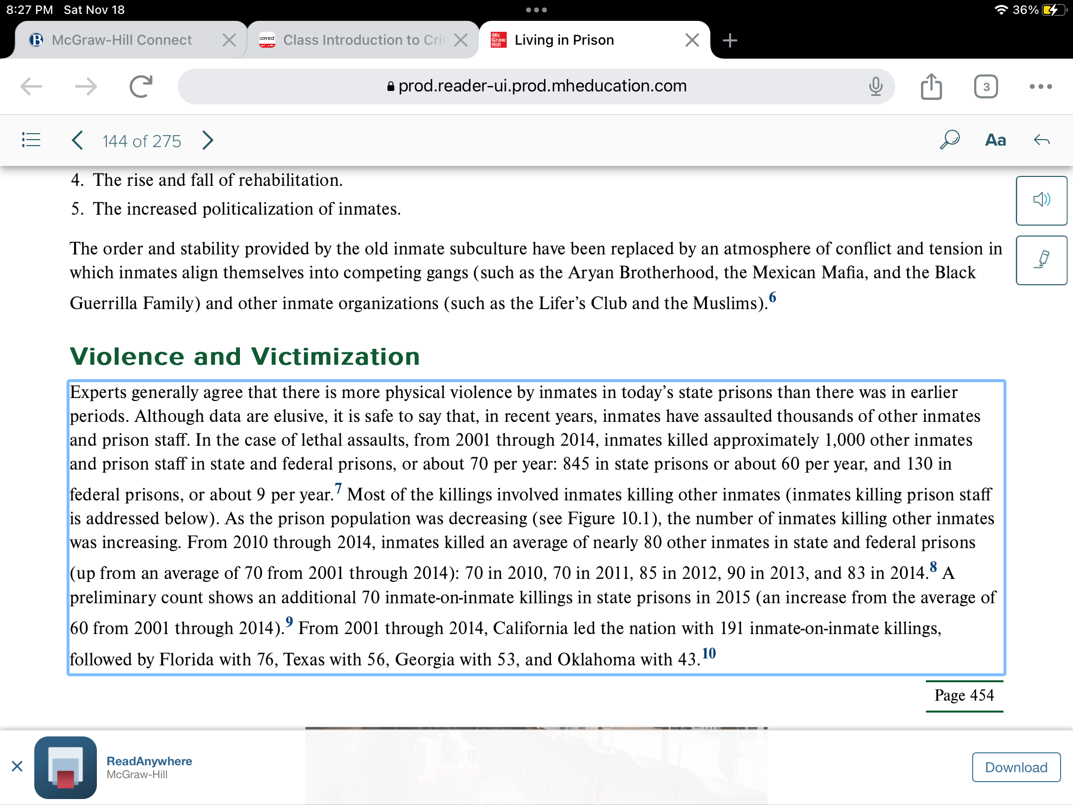 to CO's employed by the BOP (Bureau of Prisons) in 2018? Which