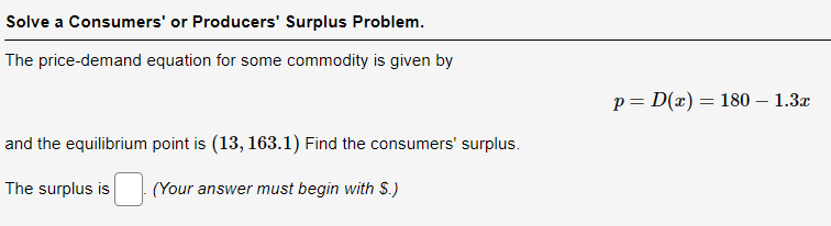 Area of region A :| ' b Write an integral in the