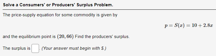 form 4 = / g(z) d such that A expresses the area