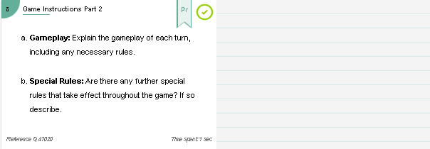 advance. - Your game must involve some amount of both luck and