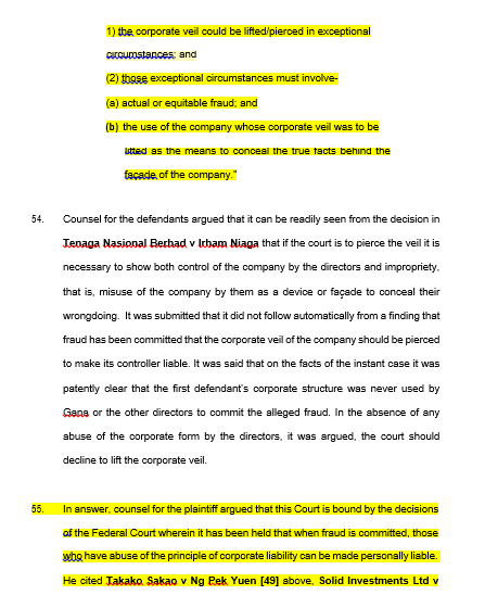 judgment of the previous High Court Judge who had retired. 2. The