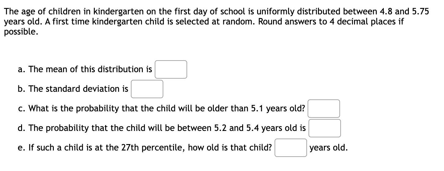 12. Round all answers to 4 decimal places where possible. a. What