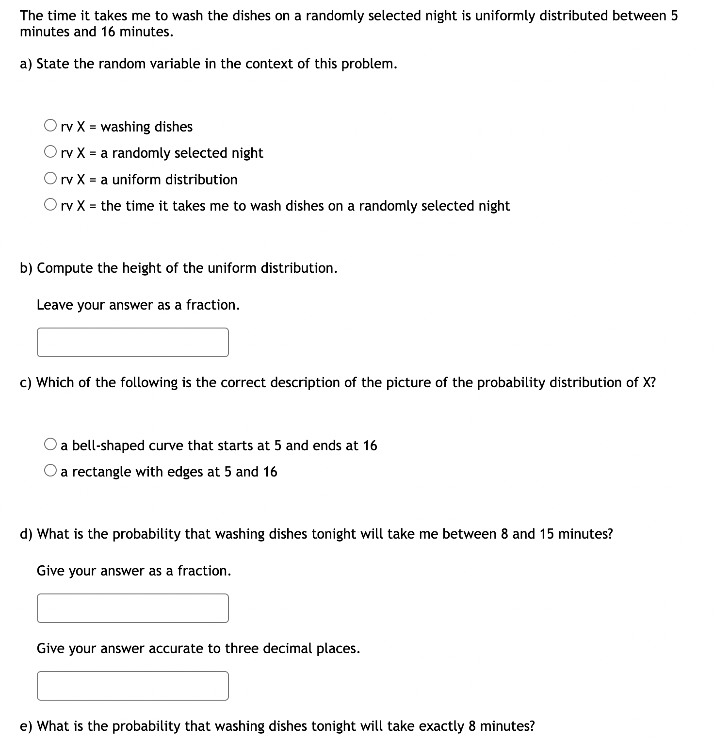 that 38 people are surveyed. What is the distribution of :Y: for