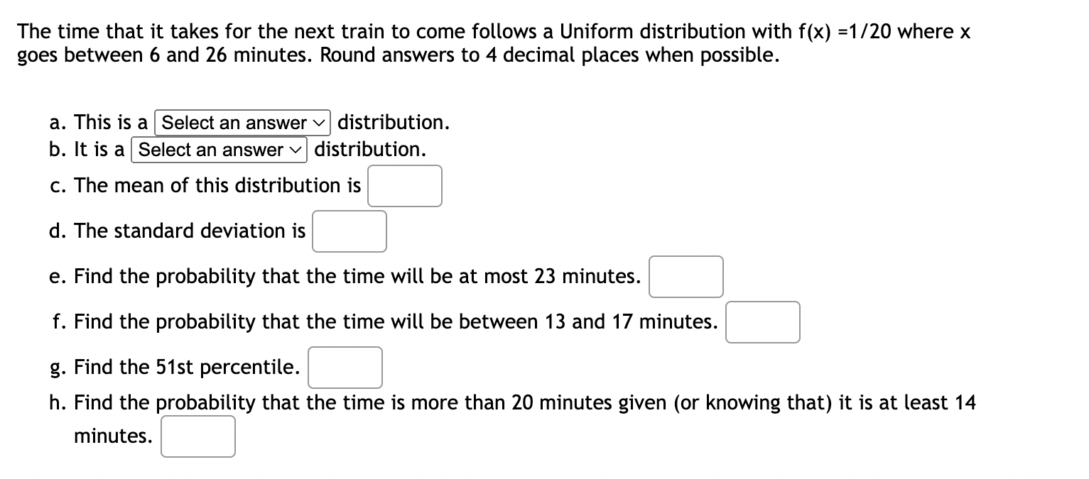 X U( , ) Suppose that 49 children from the school are