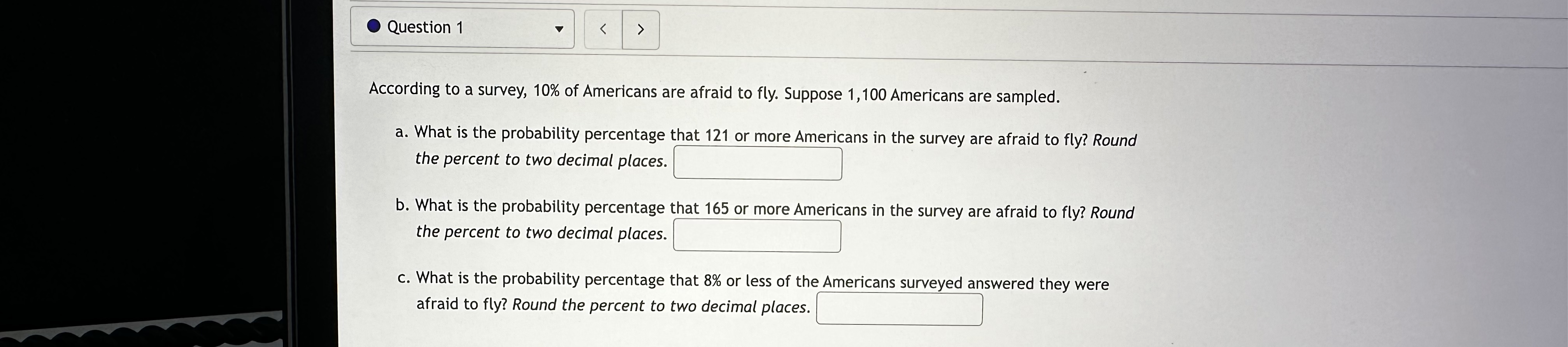 proportion of supporters with sample size n : 111. a. What is