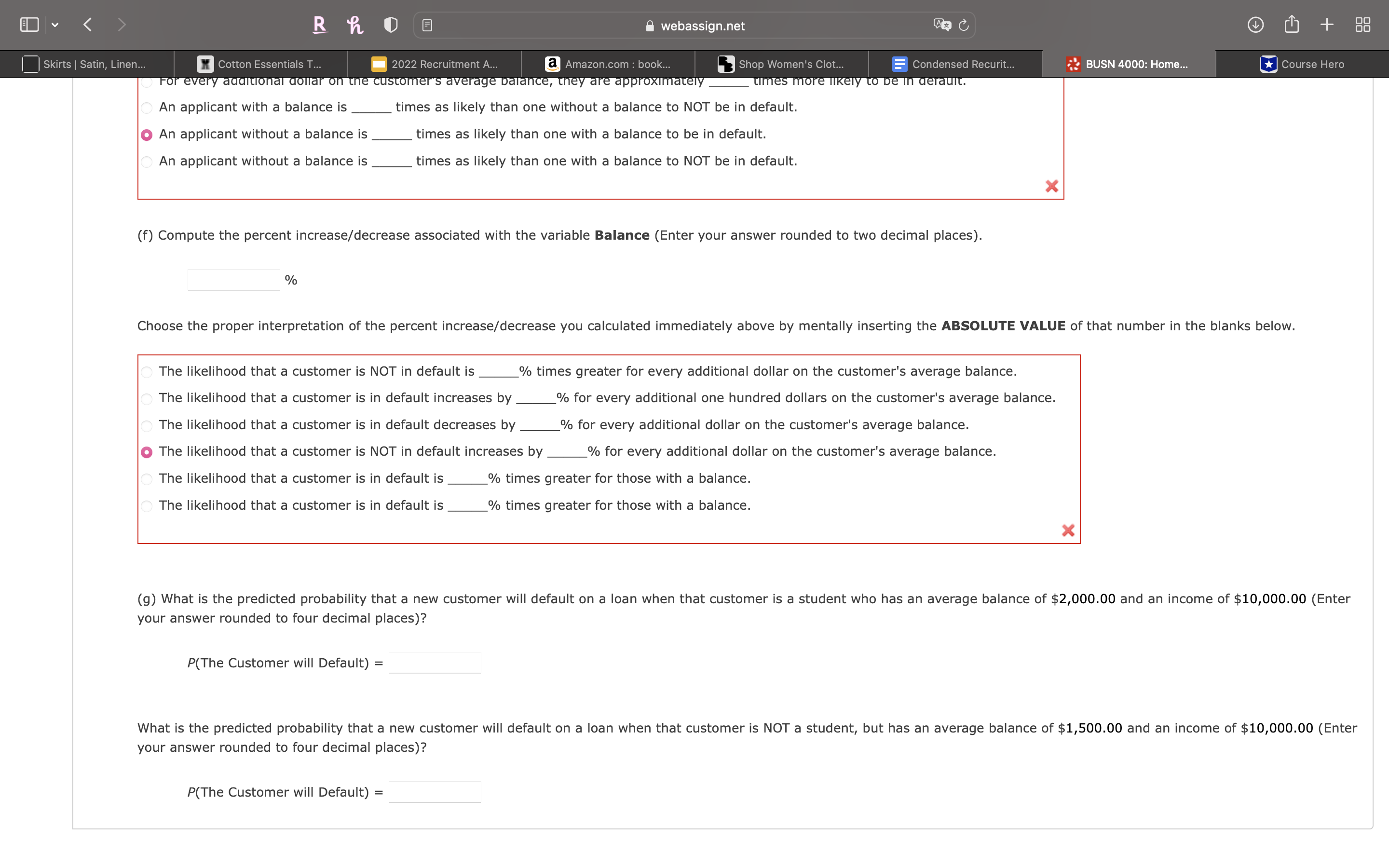 in building a model to predict whether or not a given customer