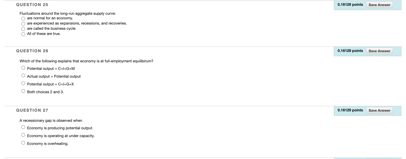 long it takes for prices of inputs to fully adjust to changes