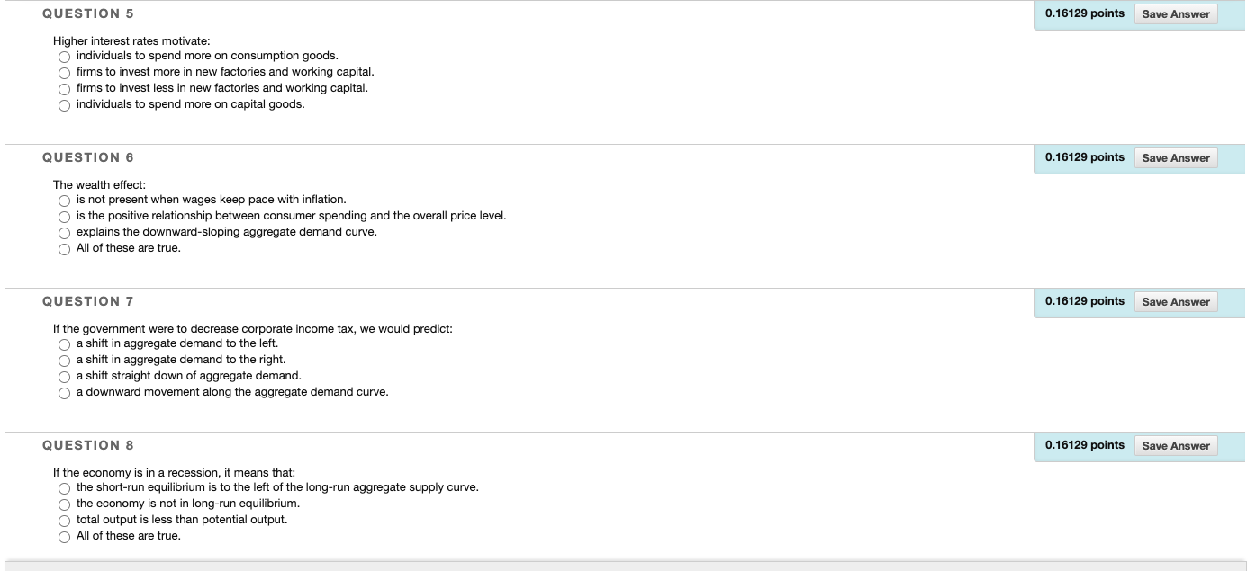 curve. a long-run curve. QUESTION 14 0.16129 points Save Answer If a