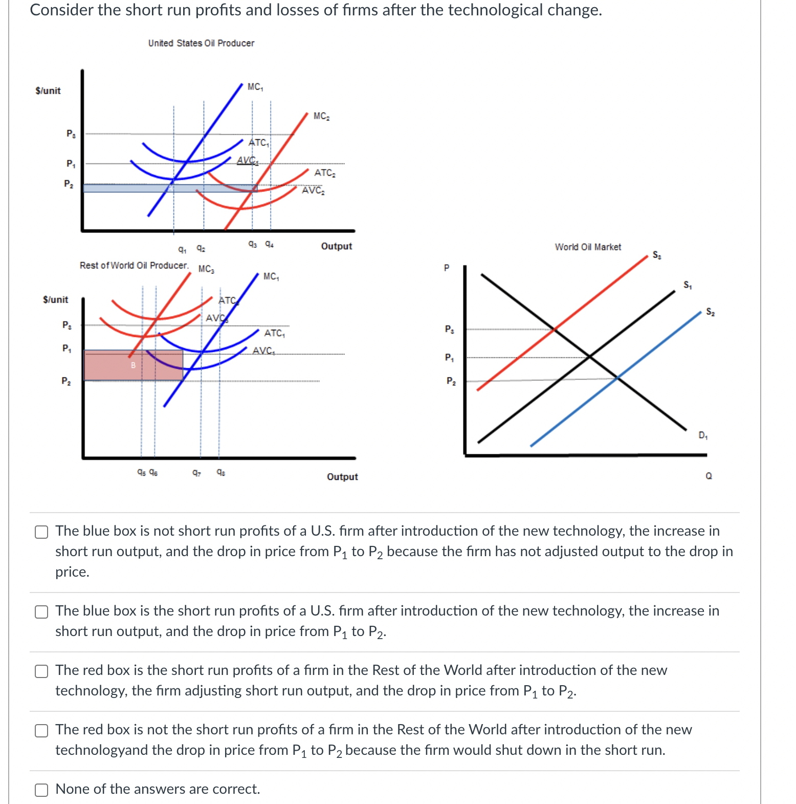 is not maximizing prot or minimizing loss. Consider how the introduction of