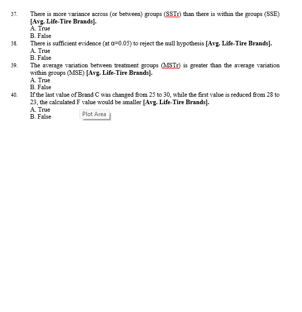 19. For this problem, the null hypothesis can not be tested because