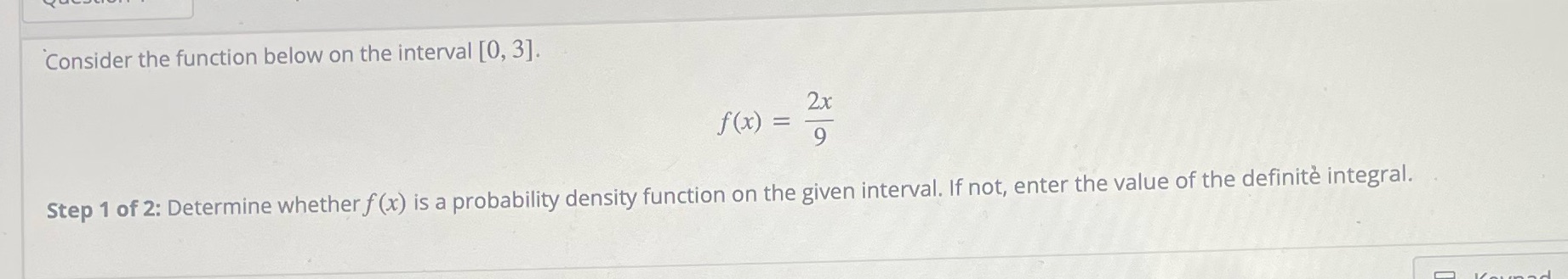 Need help, thanks Consider the function below on the interval [0,