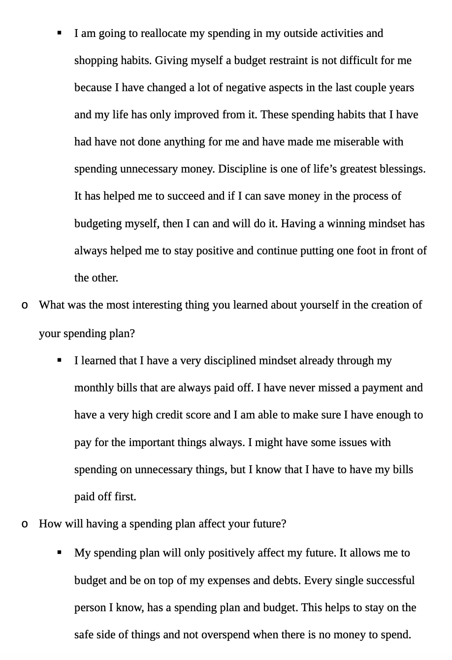 be the majority of your paper. . As you report your numbers