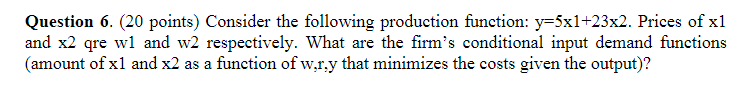 of x1 and x2 qre wl and w2 respectively. What are the