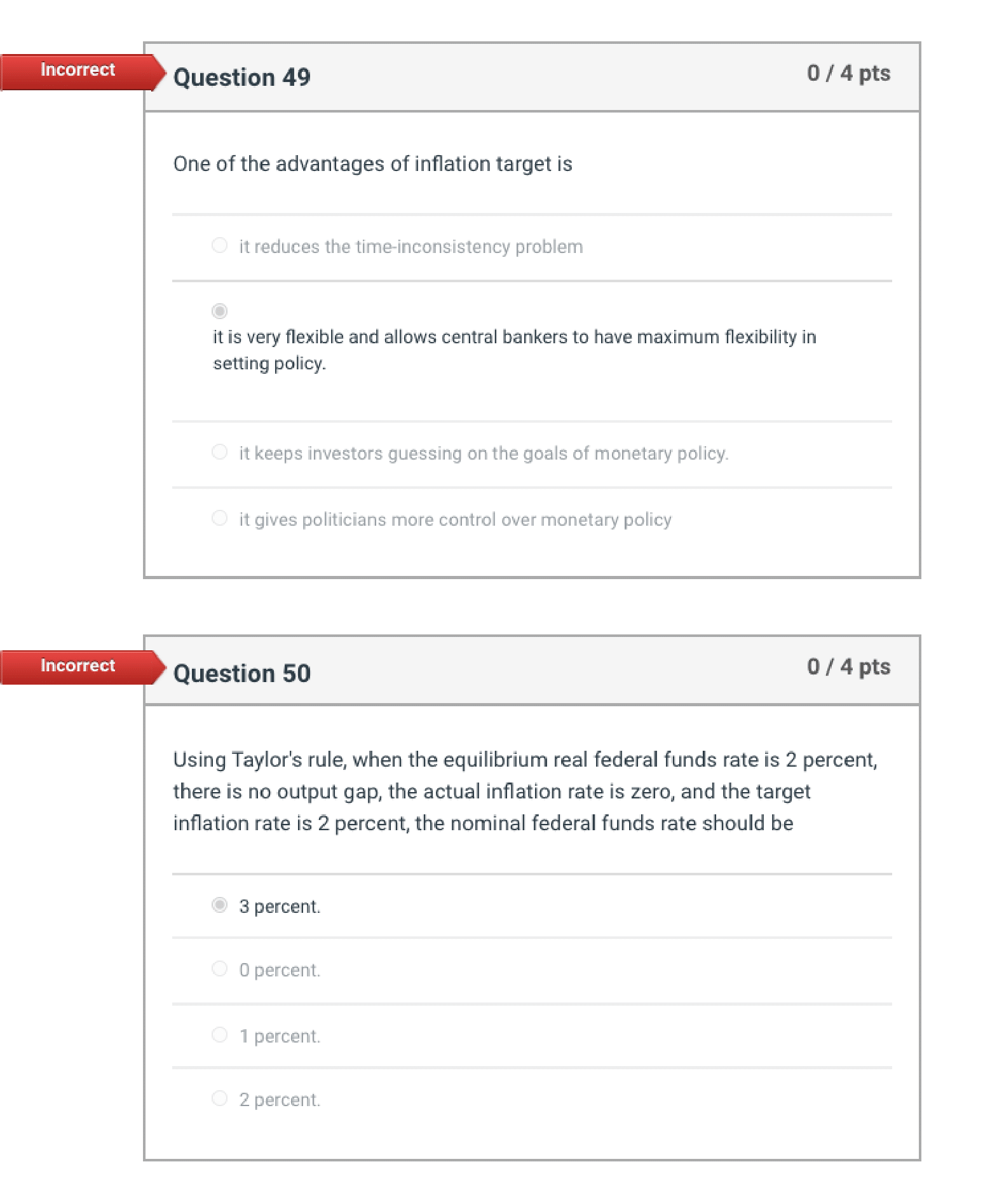 0 / 4 pts Bank capital has both benefits and costs for