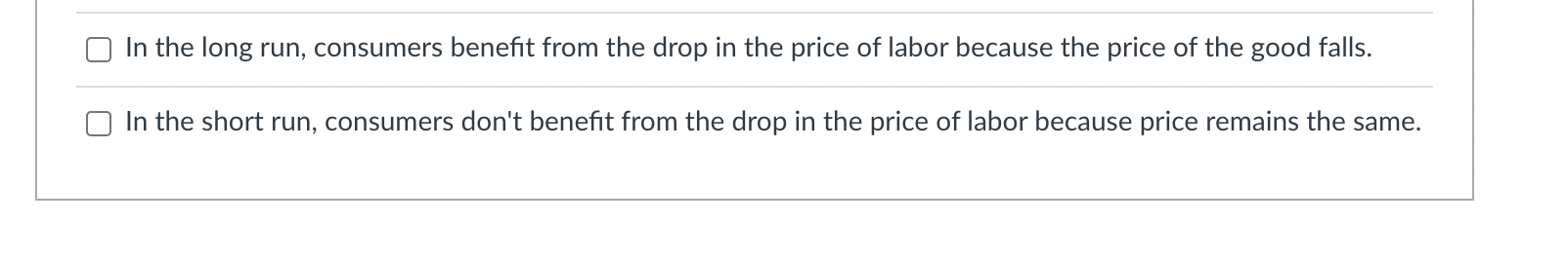 improvement in technology, if the rm continues to produce q1 when the