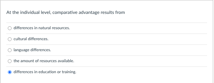 does not apply to macroeconomics. O microeconomics studies individual markets while macroeconomics
