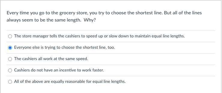 advantage. O scarcity O low-hanging fruit.According to your notes, why would the