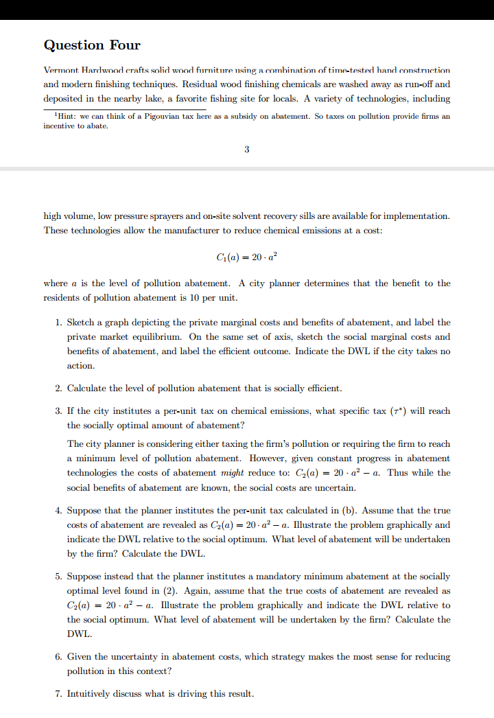 less efcient, and its total cost or cutting down on smog by