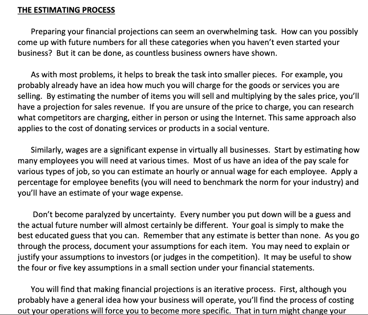 business. The typical length of this assignment would be 2-3 pages, single-spaced.