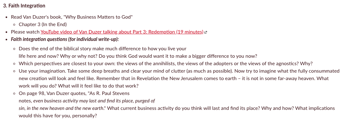 develop your opinions in the reection. Accordingly. write the class prep assignment