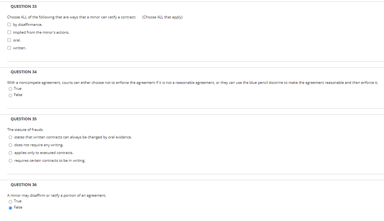 parties to the position that they were in before the contract was