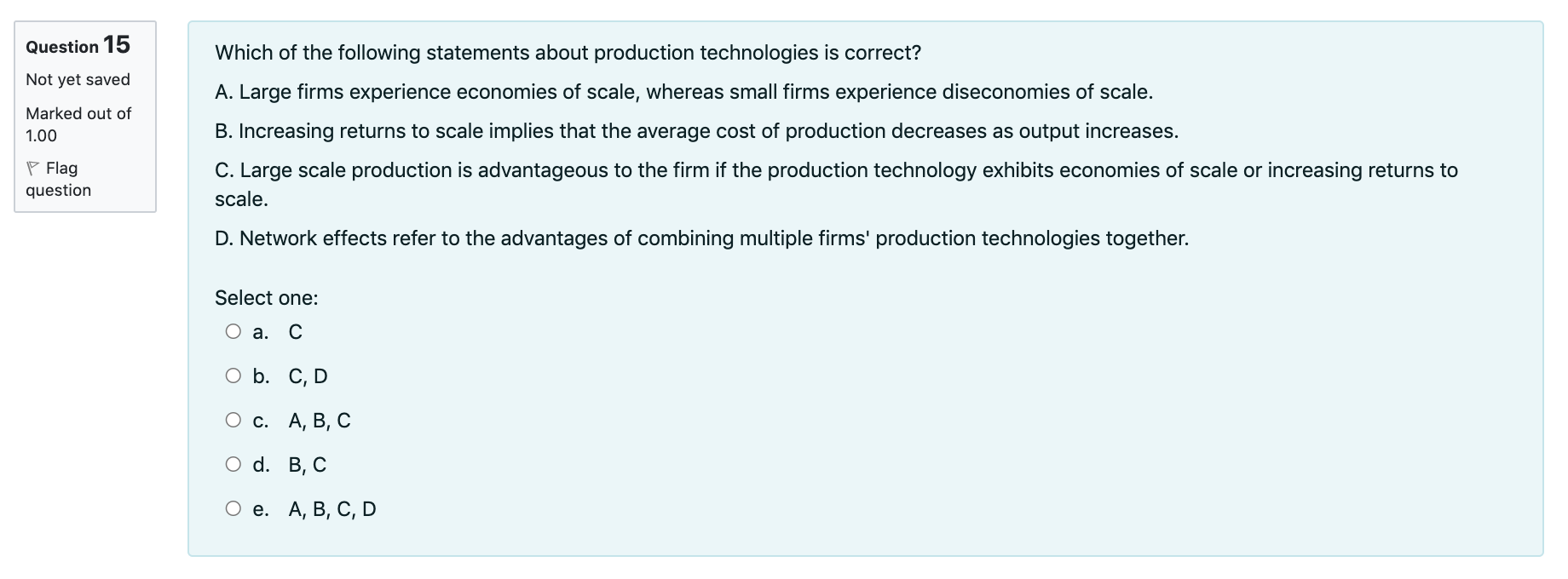 diagram above represents the total production cost of a car manufacturer. Which
