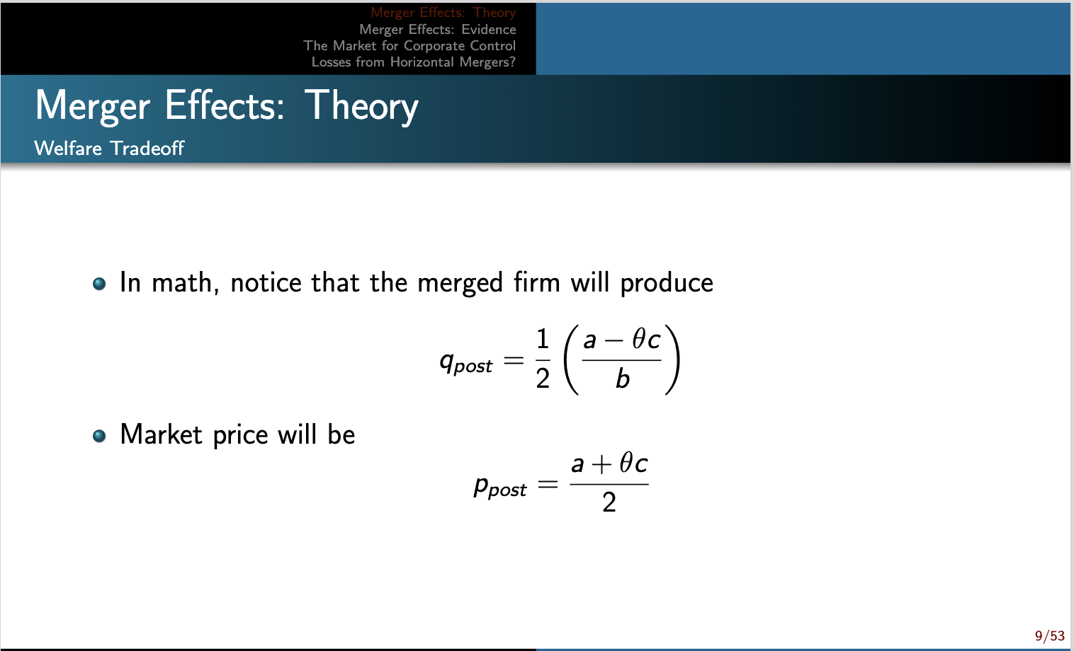 c. and fixed costs of 0. o Equilibrium market price prior to