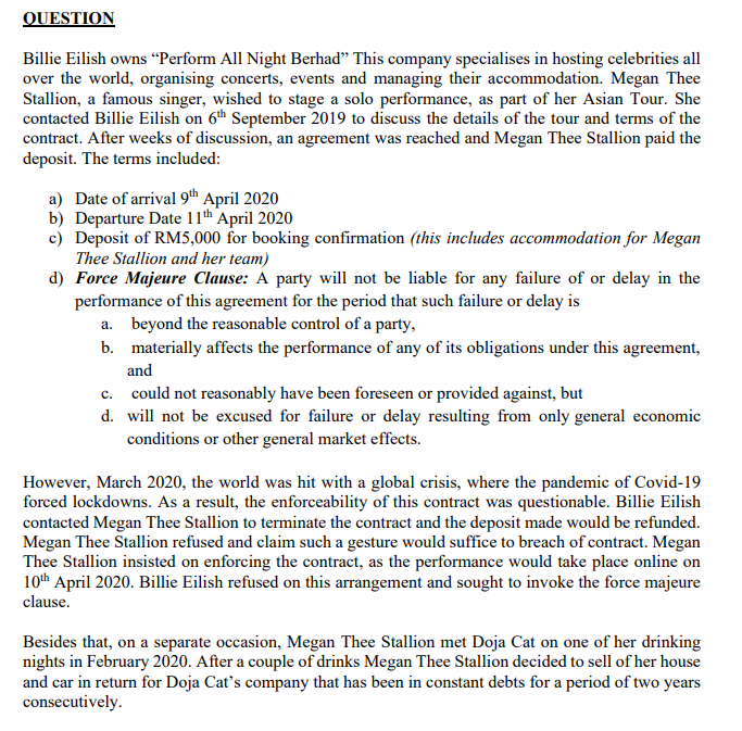 of conclusion of the contract and performance of the obligation, and the