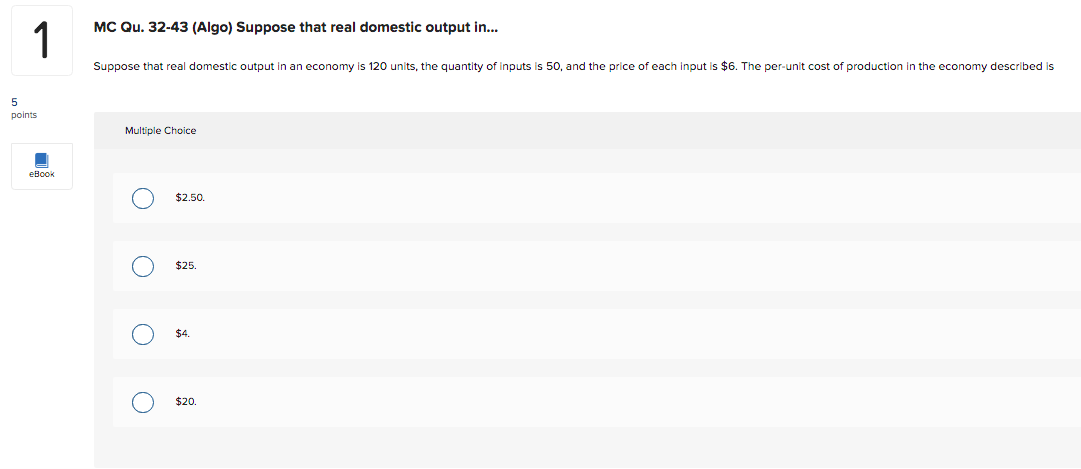  please include explanation for each question MC Qu. 32-43 (Algo) Suppose