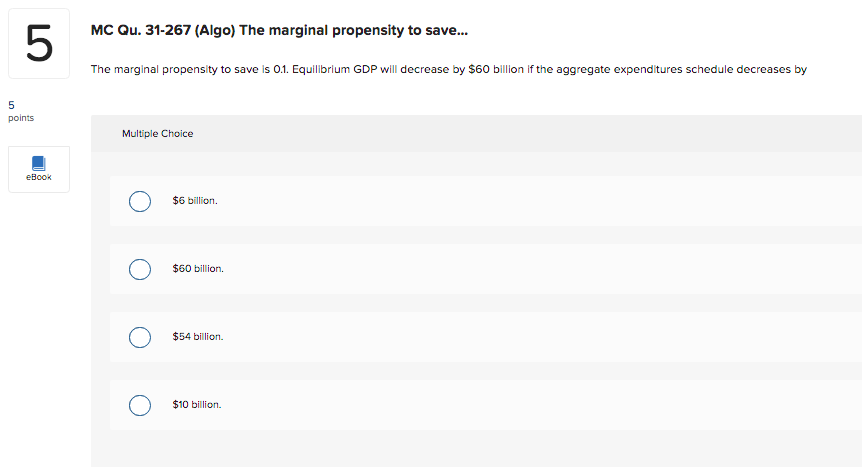 the multiplier process and $120 billion in the second round, the MPS