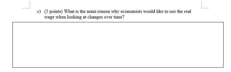 the present.c) (l points) Discuss the fact that persistent deation is the