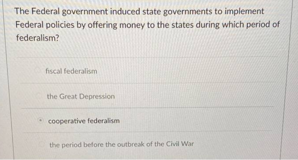 ty_ped answer only. I ll rate accordingly. answer correctly. The Federal