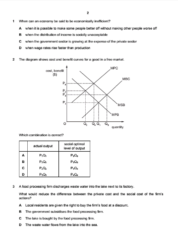 disadvantages. [12] 4 (a) Explain, with the help of a diagram(s), how