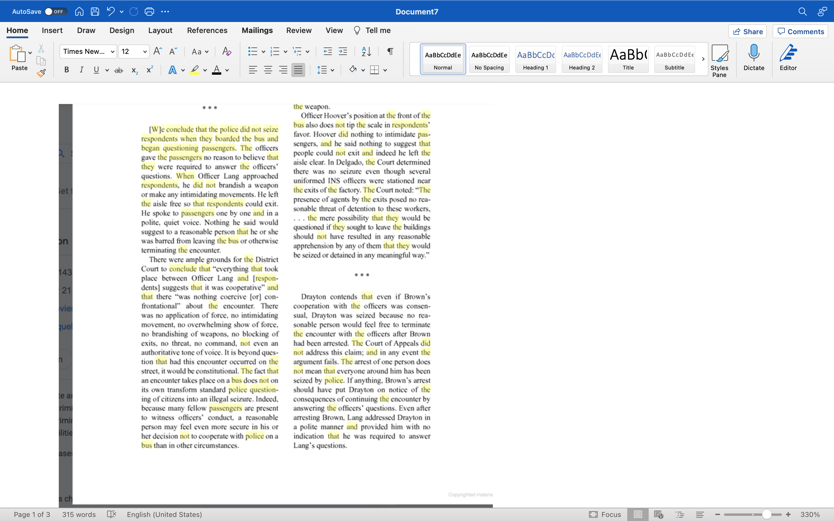 the factsApplication- how did the court apply the rule to the facts?*application