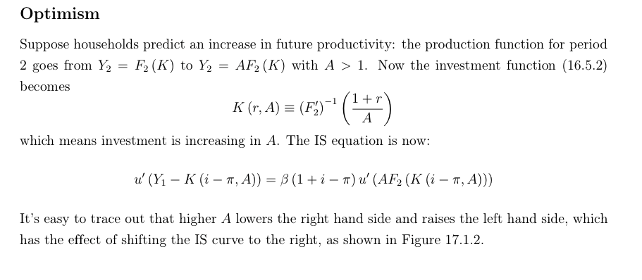 then try to interpret what it means in economic terms. Let's rewrite