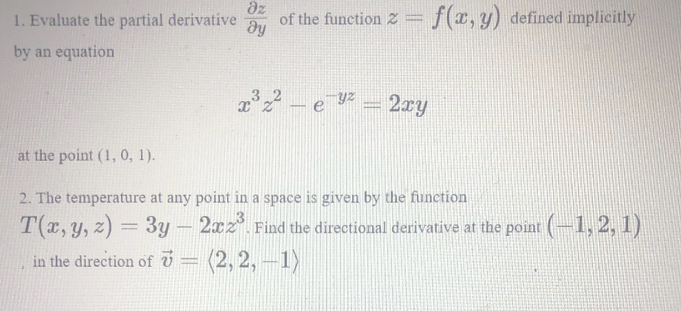 f( x, y) defined implicitly by an equation 2 2 -e 37