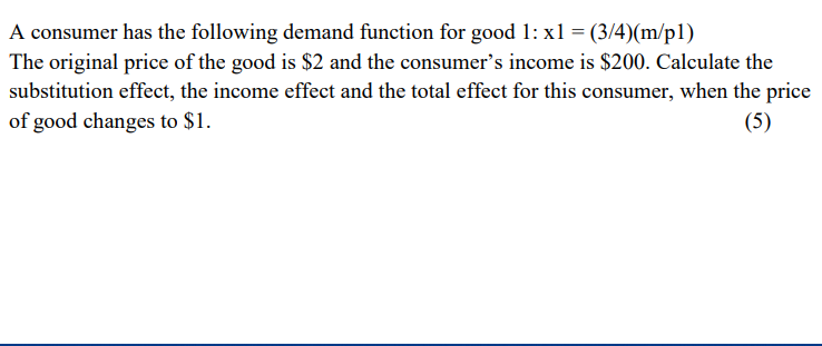 = (3f4}{mfpl} The original price of the good is $2 and the