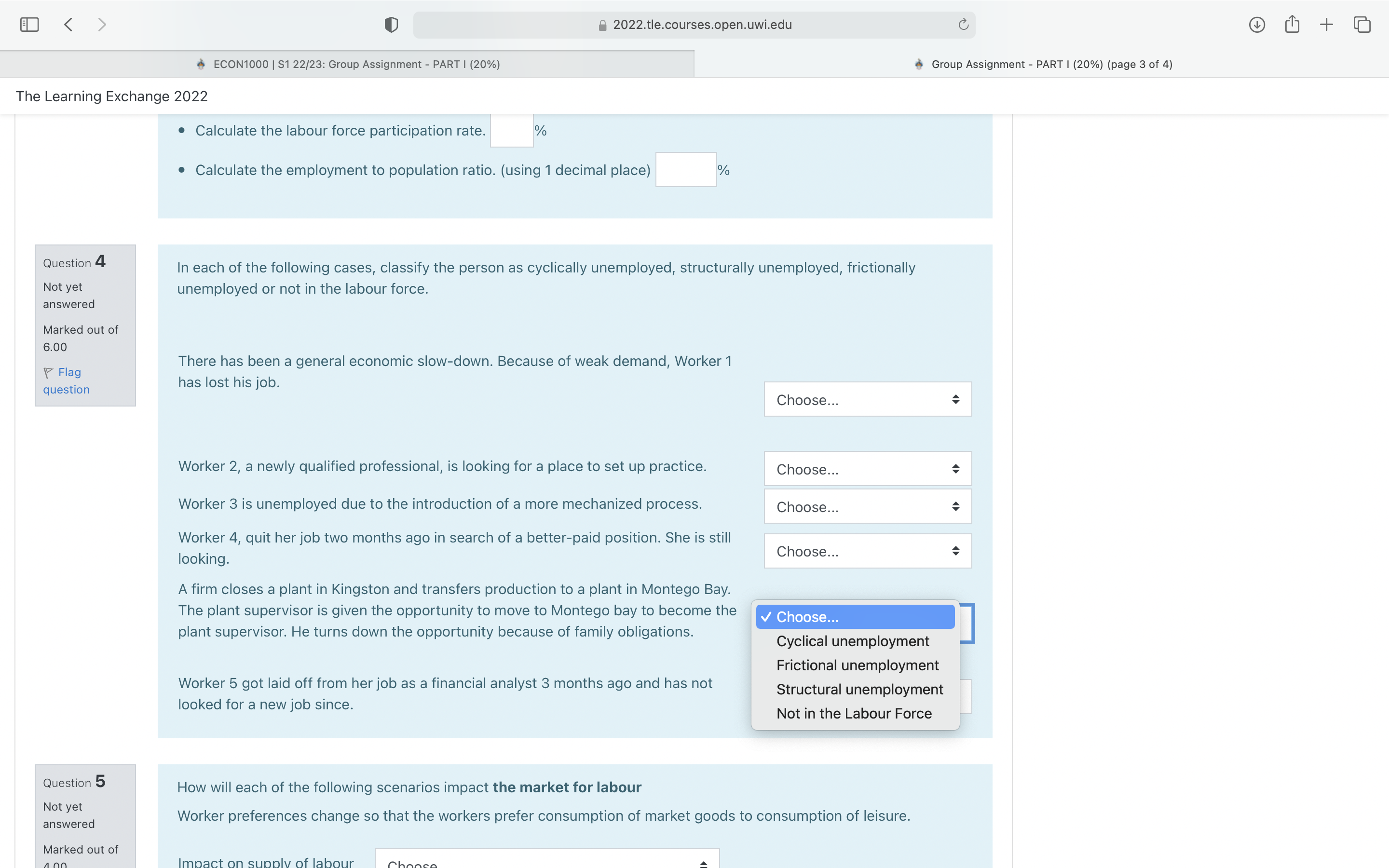 . Calculate the growth rate in real GDP for 2013. (using 1