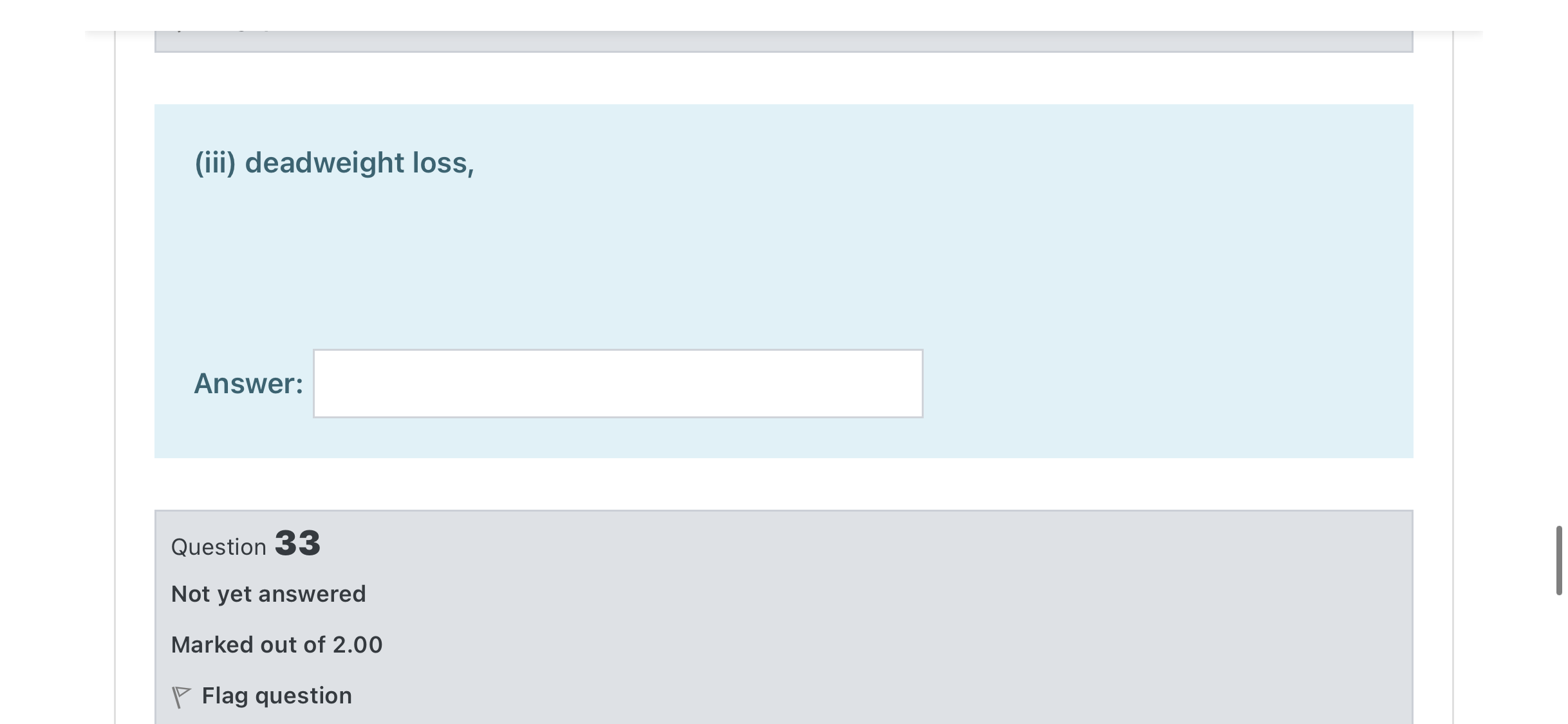 Maintain the number of quotas and let the market adjust, or 0