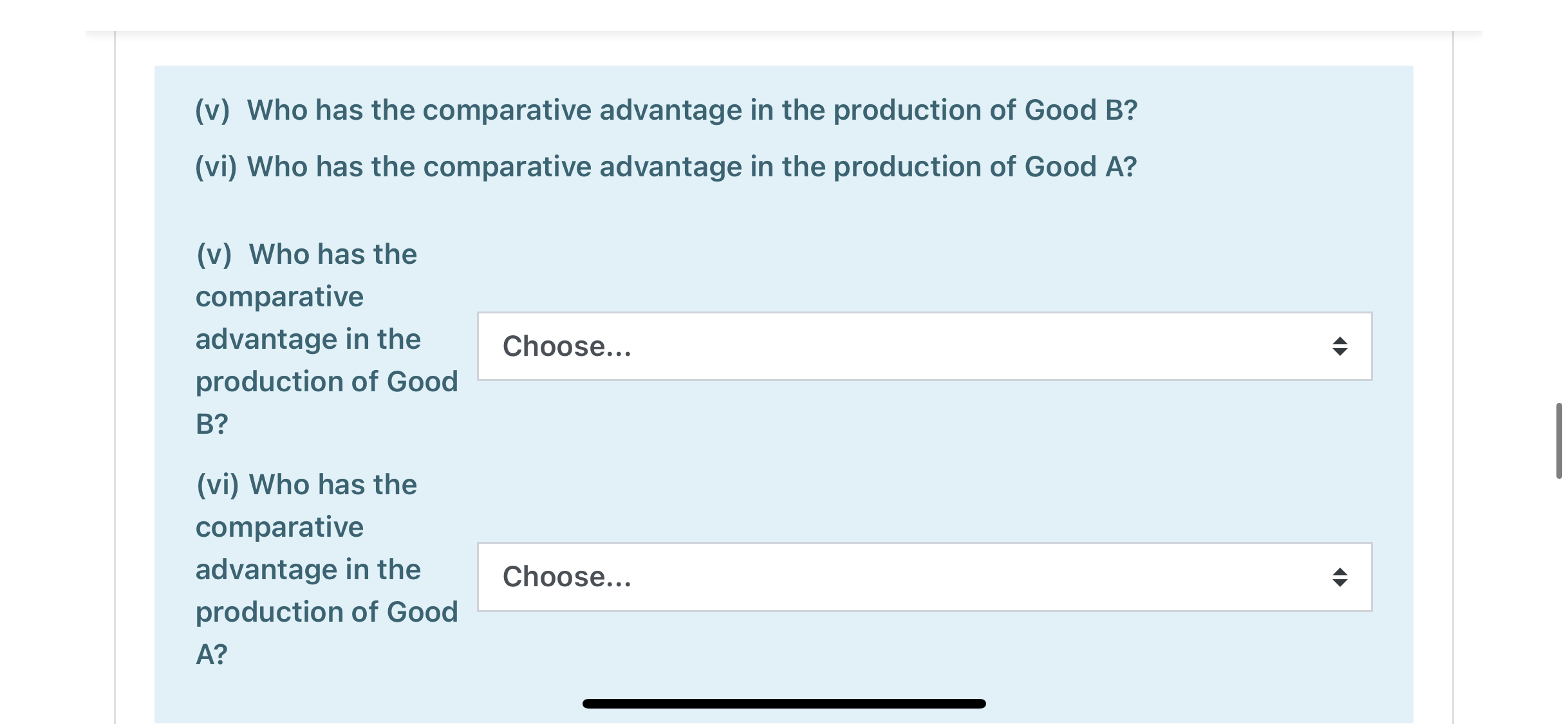 Added Tax (VAT) as a means to cut the government deficit. Choose...