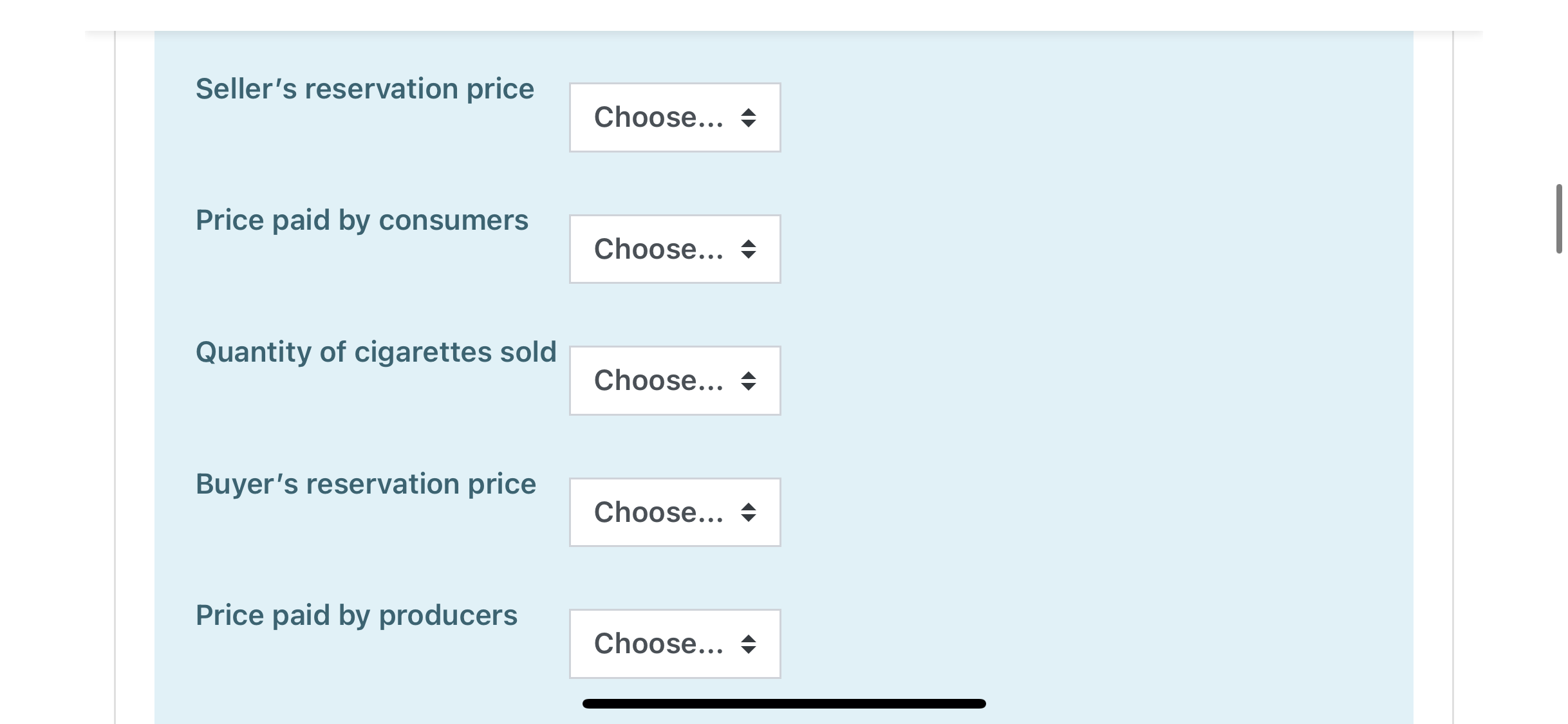 and 12 units of Good A are attainable, unattainable, efficient or inefficient.